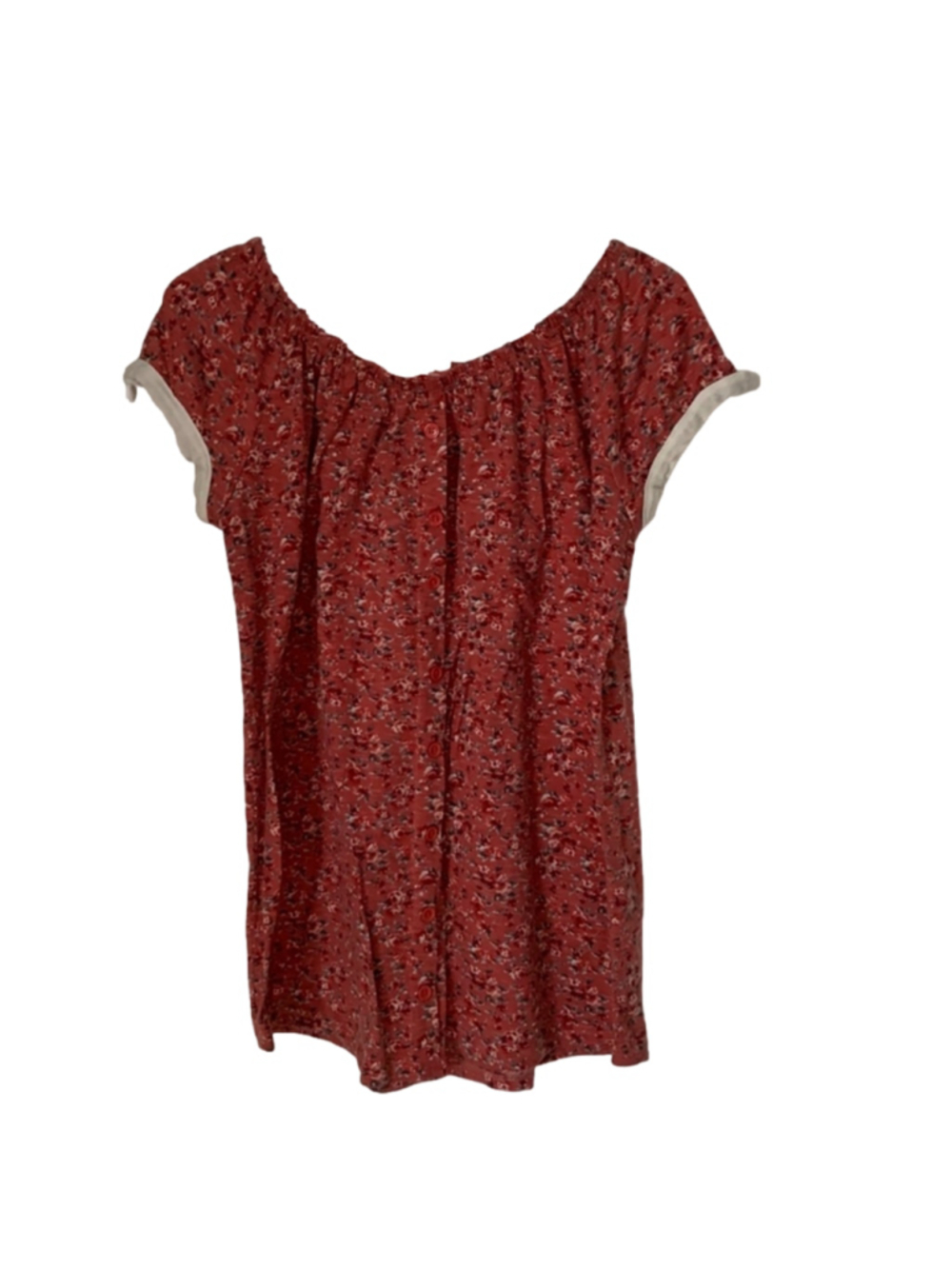 2 dye 4 Floral t-shirt medium pink